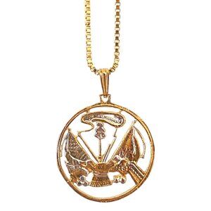 Army Pendant Necklace